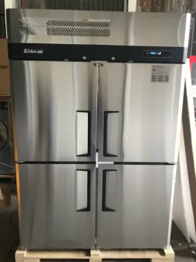 Tủ mát 4 cánh inox Turbo Air KR45-4